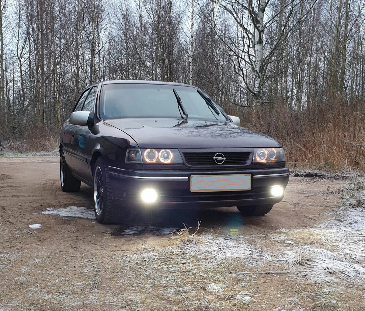 Противотуманки Опель Вектра а
