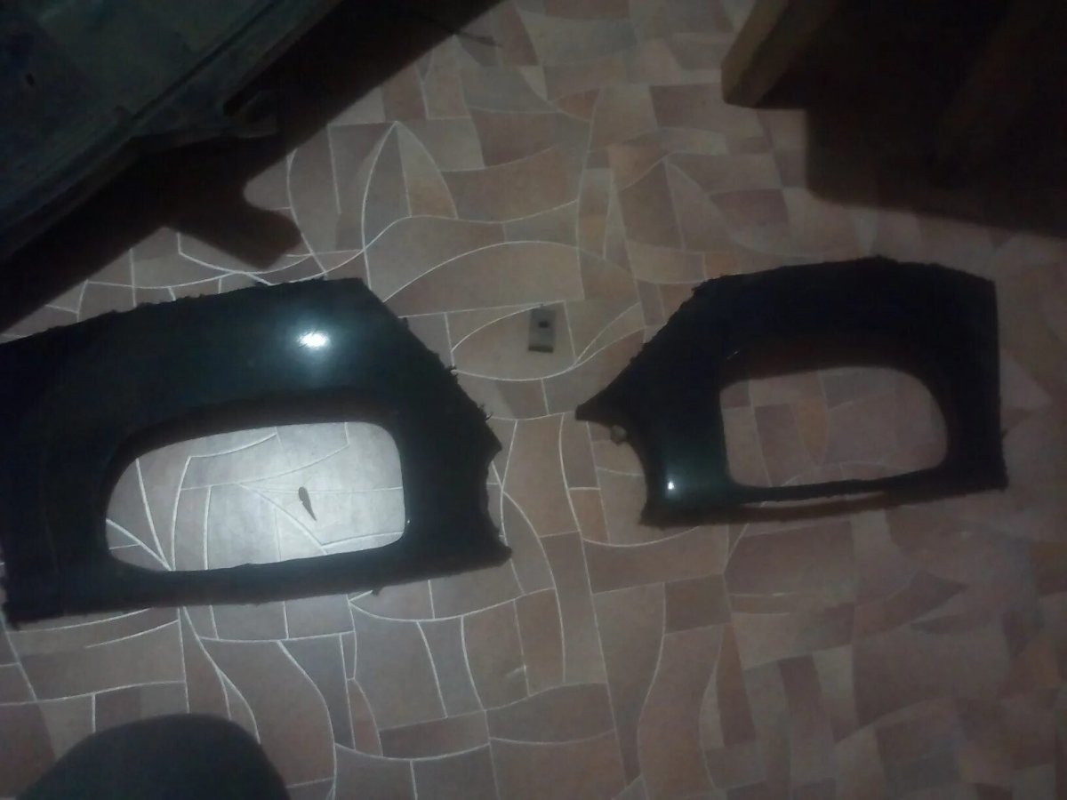 Крепление ПТФ Опель Вектра с