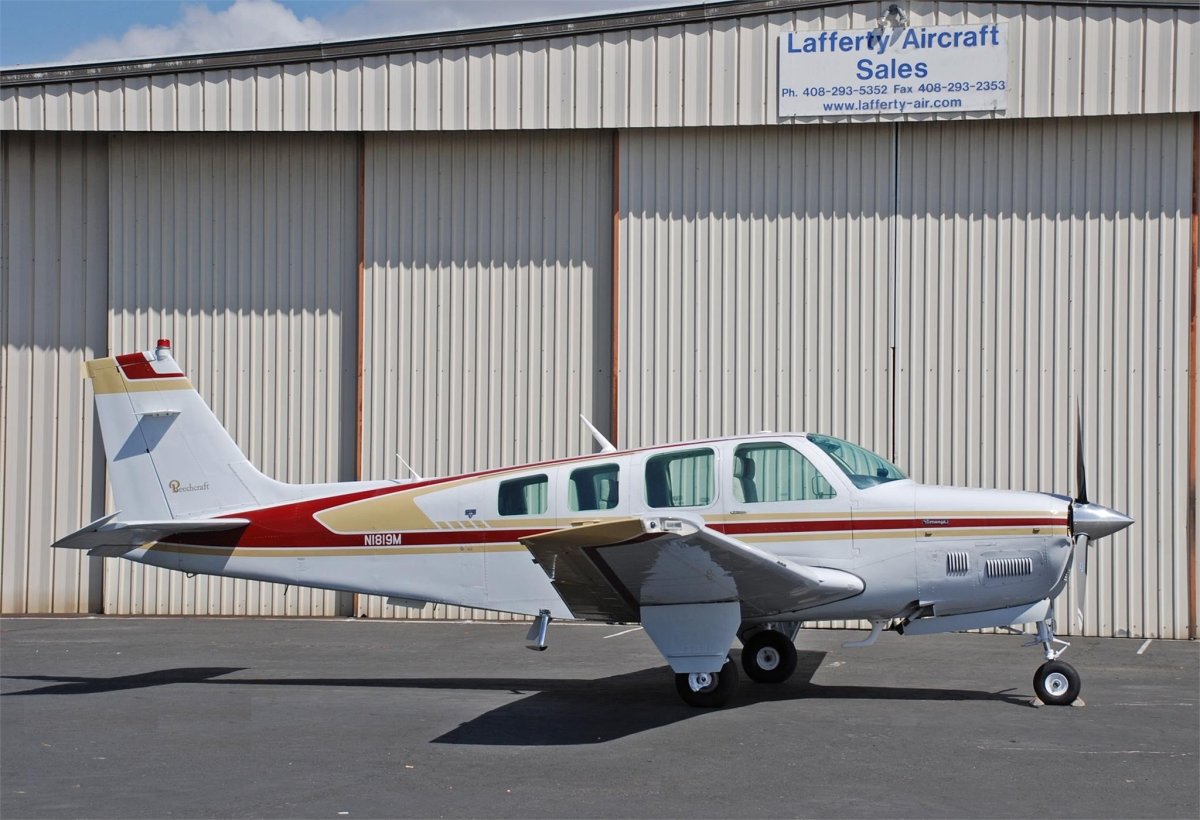 Beechcraft a36 приборы