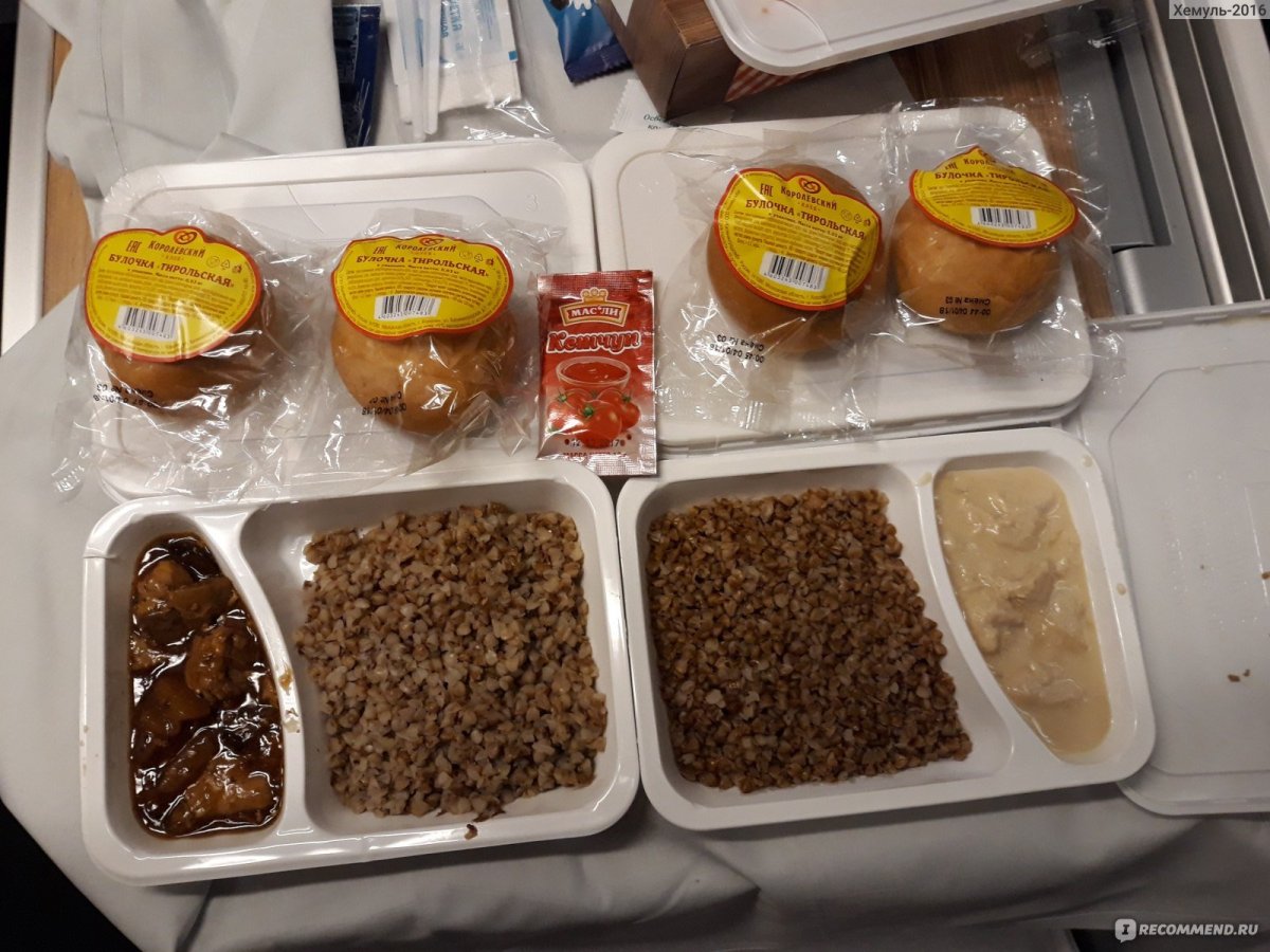 Поезд Арктика питание