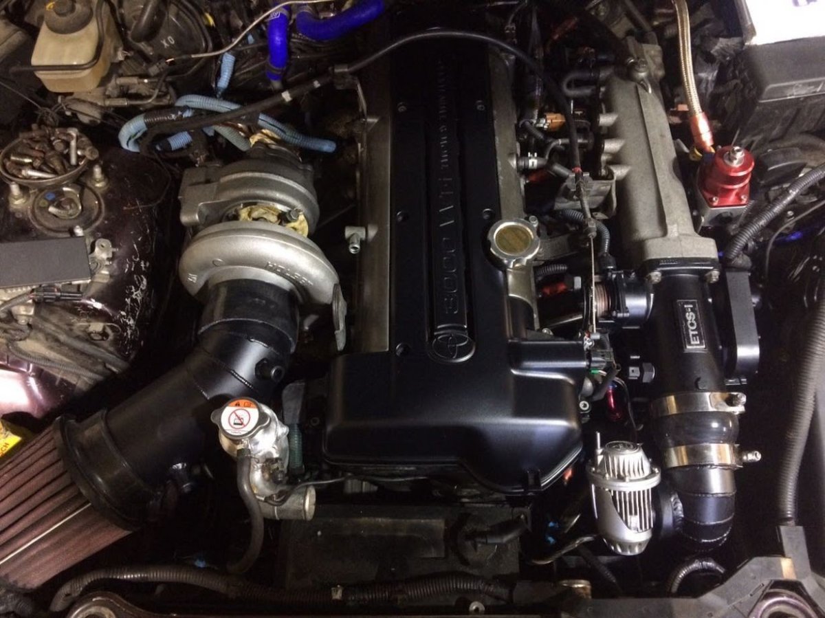 Сингл турбо на 2jz GTE