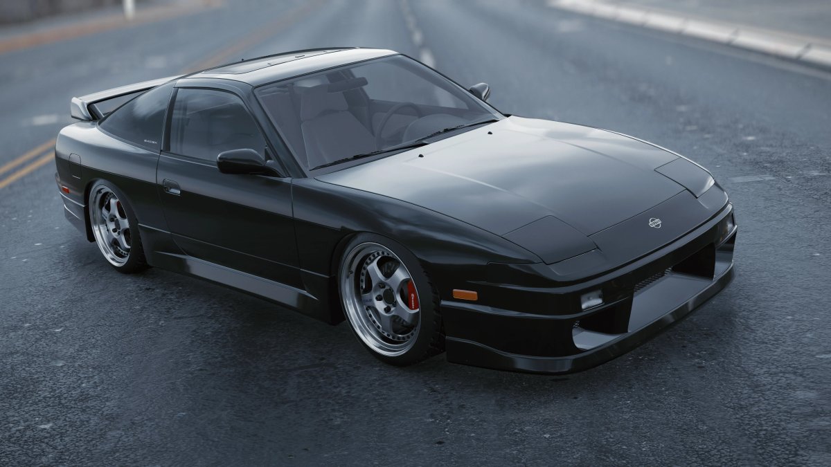 Nissan 240sx сзади