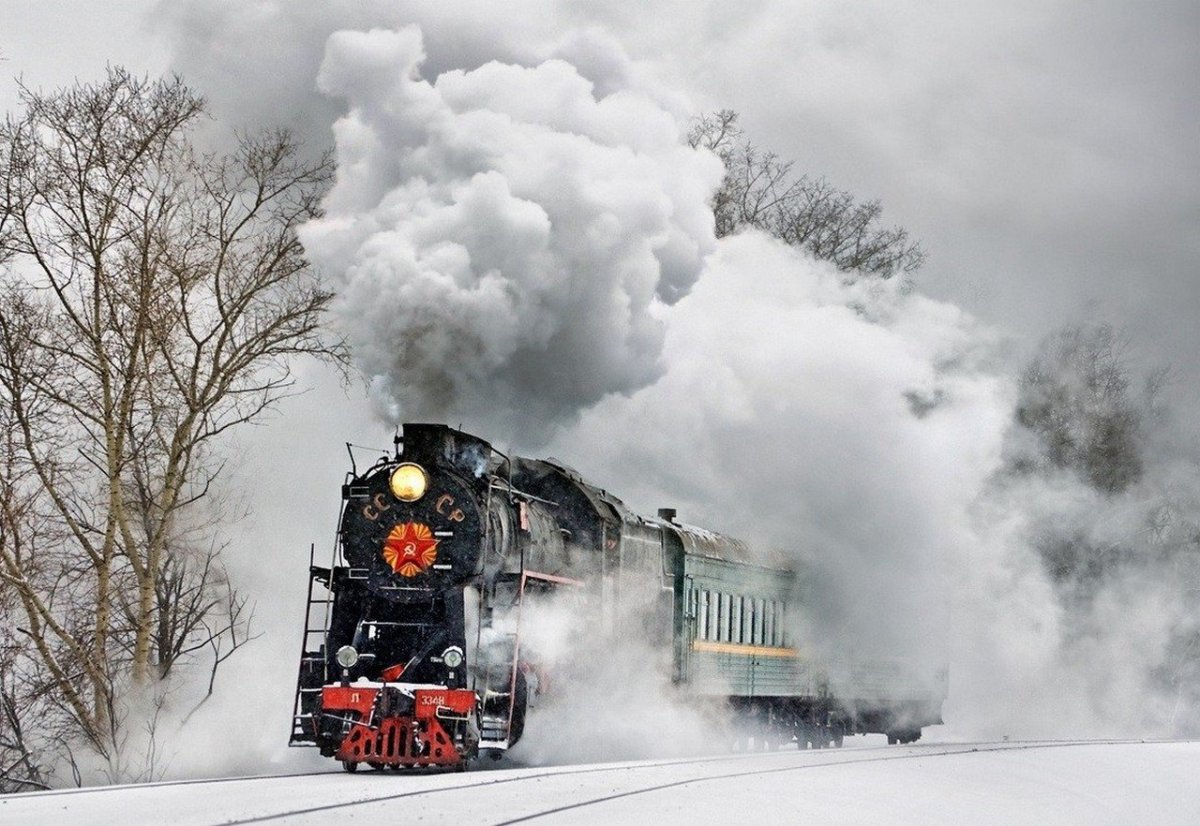 Паровоз л 3348