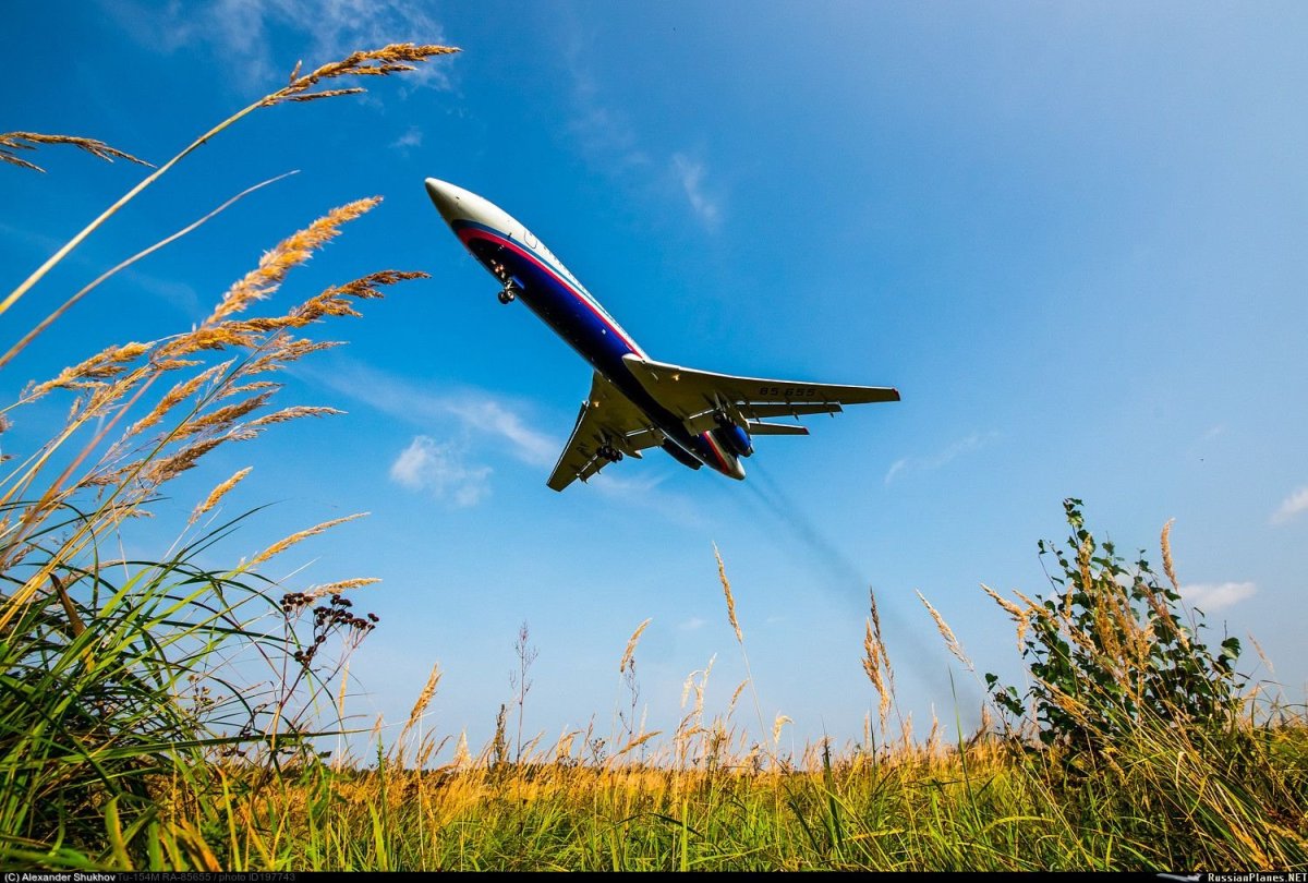 Ту-154 сверхзвуковой самолёт