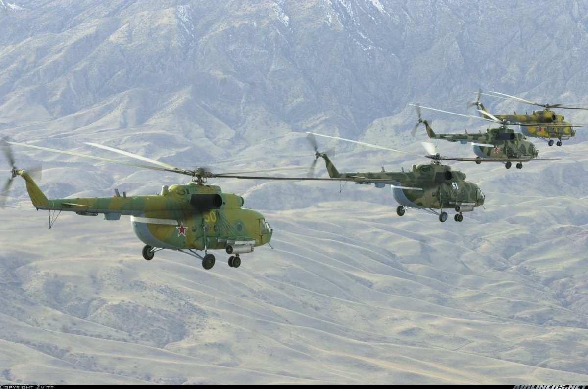 Ми-8 в Афганистане