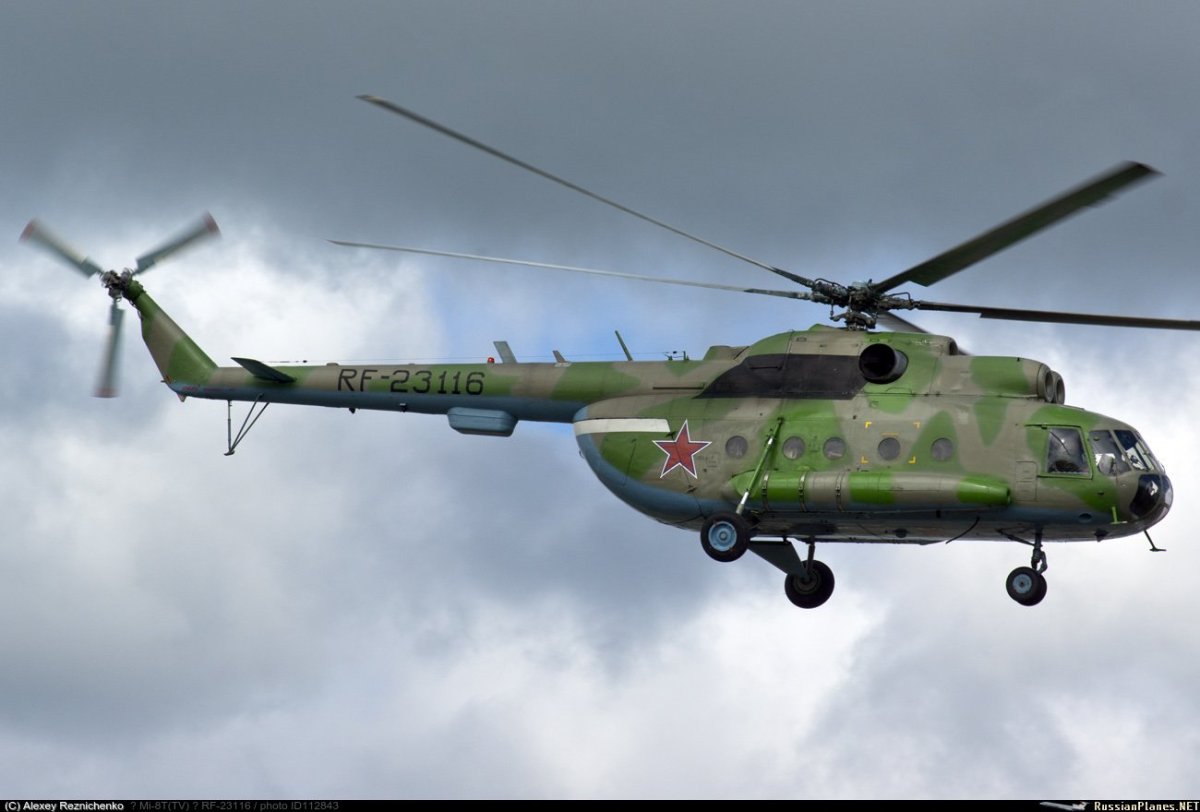 Ми-8т пограничники СССР