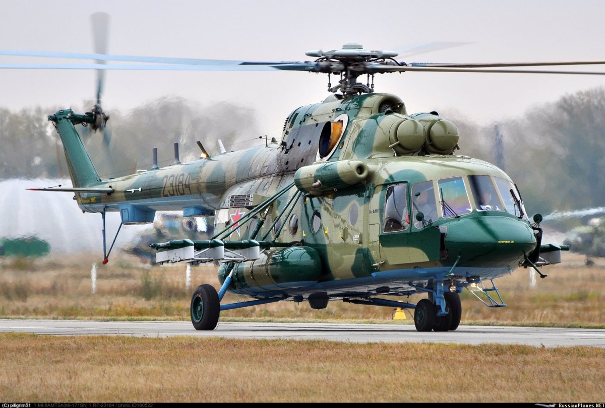 Ми-8 вертолёт погранвойск