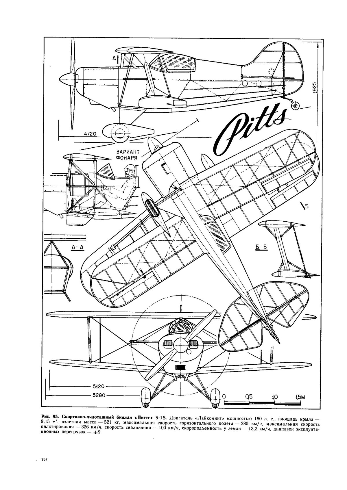 Pitts Special s-1s чертежи