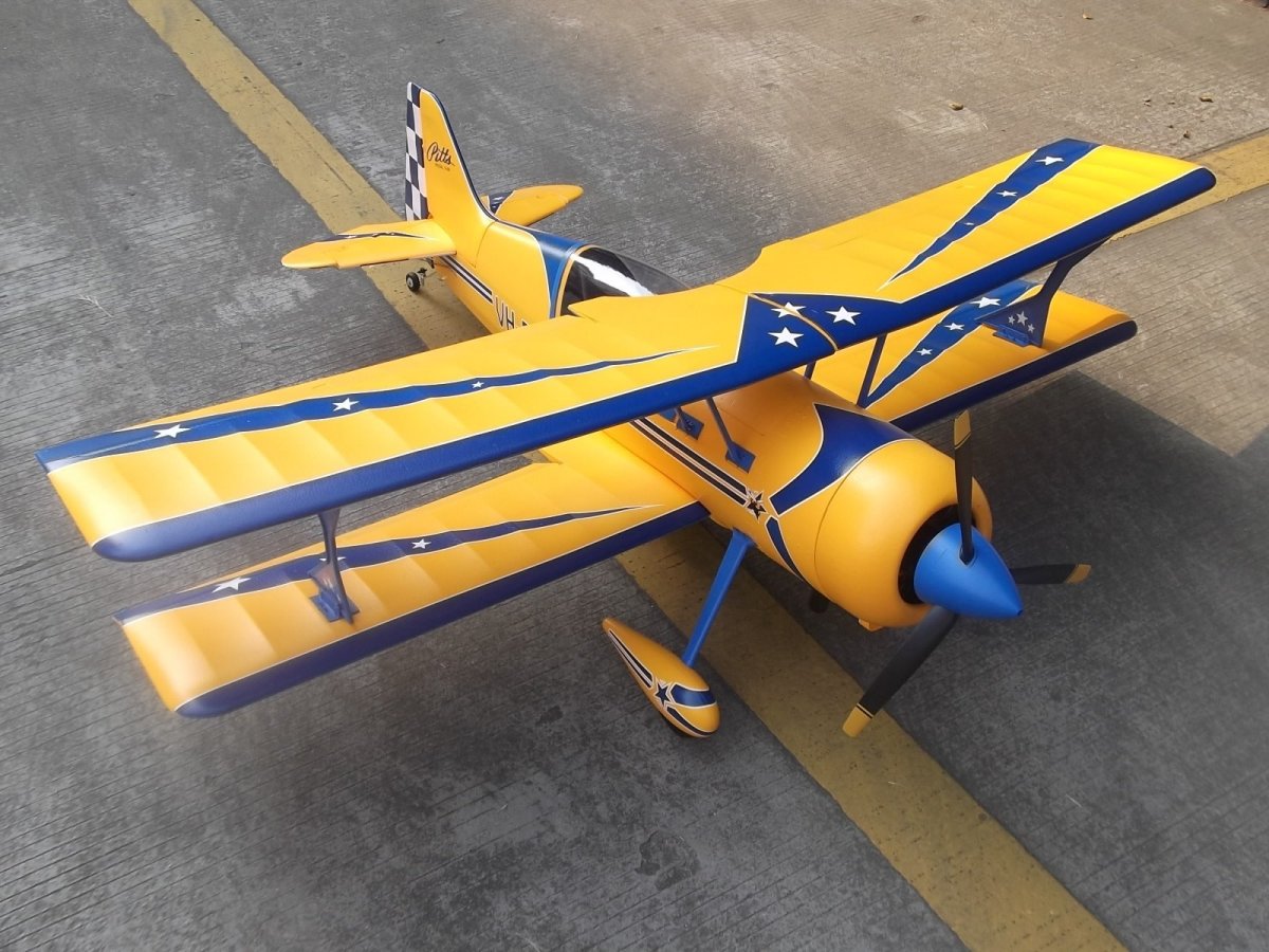 Радиоуправляемые самолеты бипланы