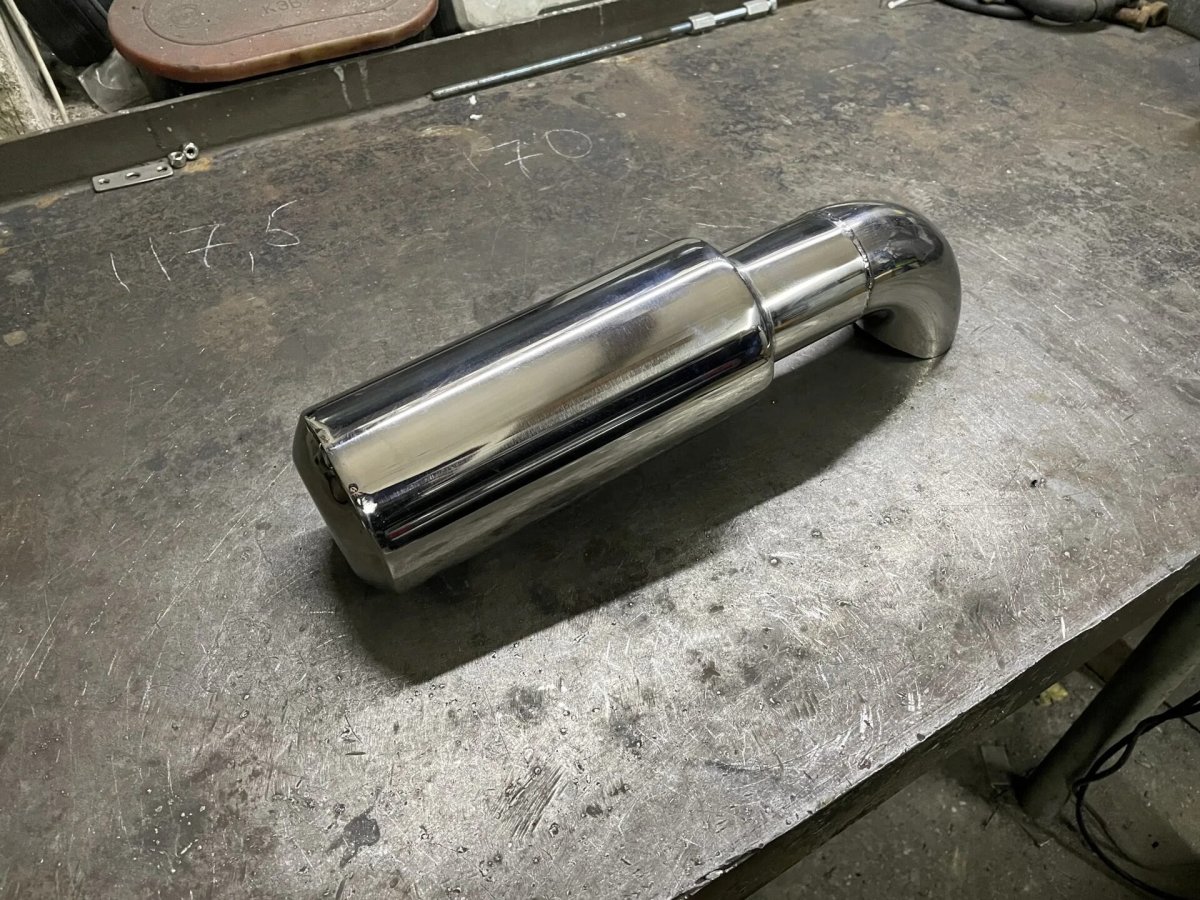 Резонатор Гельмгольца в выхлопной