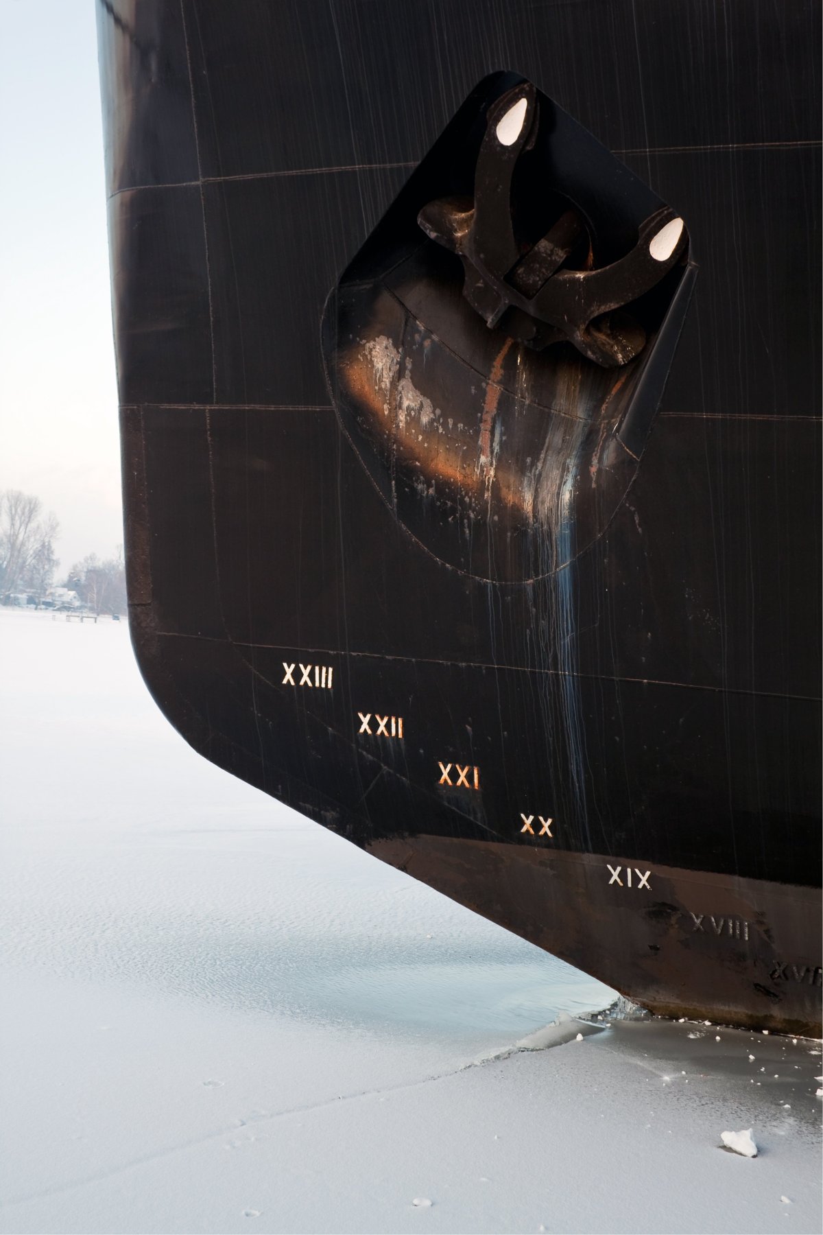 Форштевень ледокола