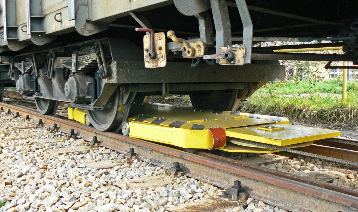 Маневровая тележка ЖД