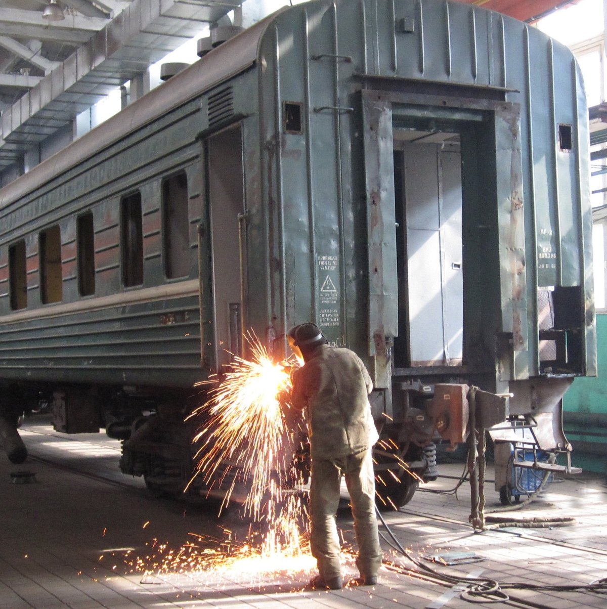 Ремонтное вагонное депо грузовых вагонов