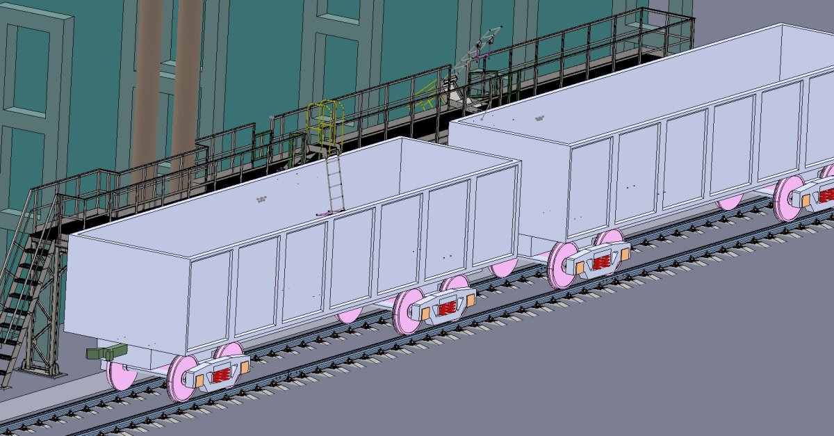 Площадка навесная для полувагонов ПНП