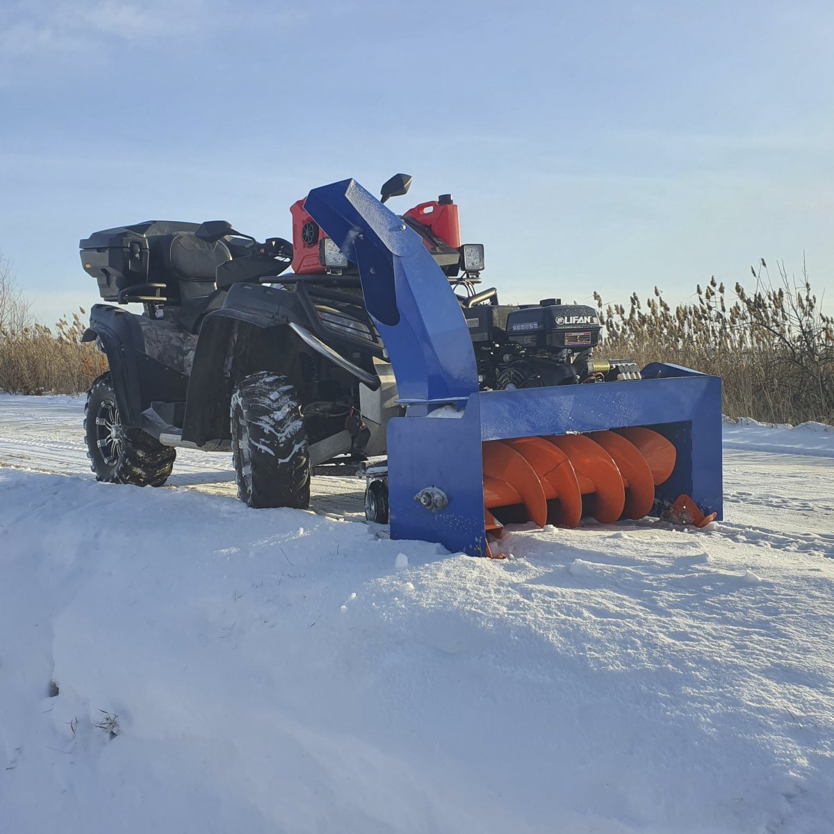 Снегоуборщик для квадроцикла