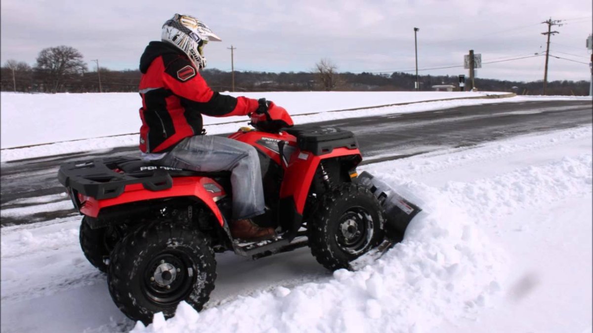 Снегоочиститель для Ямаха Гризли