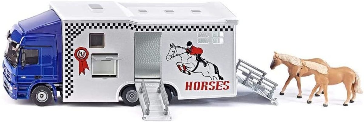 Bruder коневозка фургон