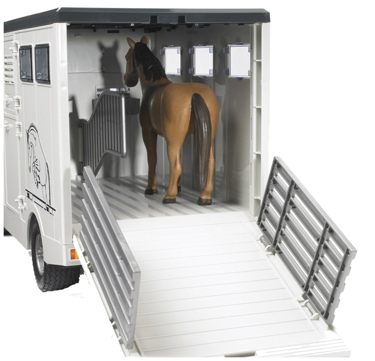 Брудер фургон с лошадью