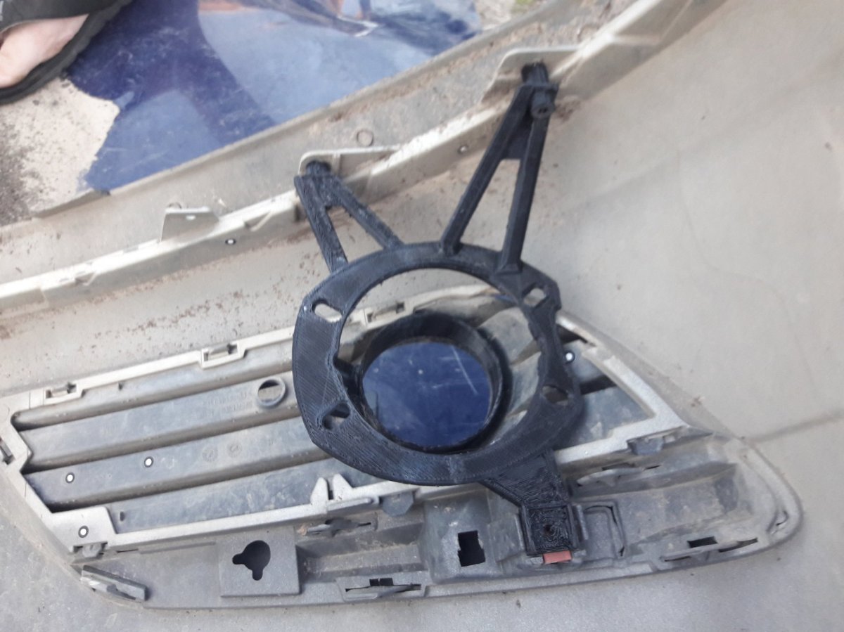 Установочные рамки ПТФ Opel Vectra c