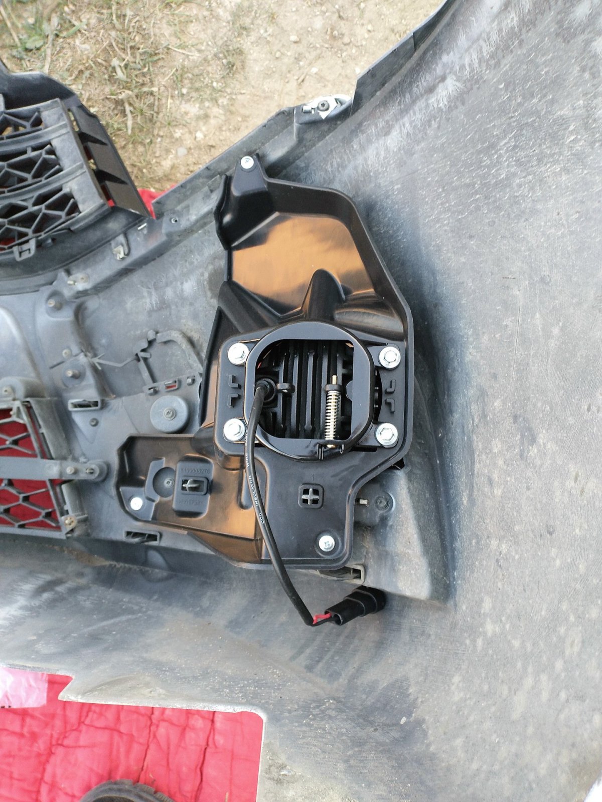 Кронштейн крепления ПТФ Веста