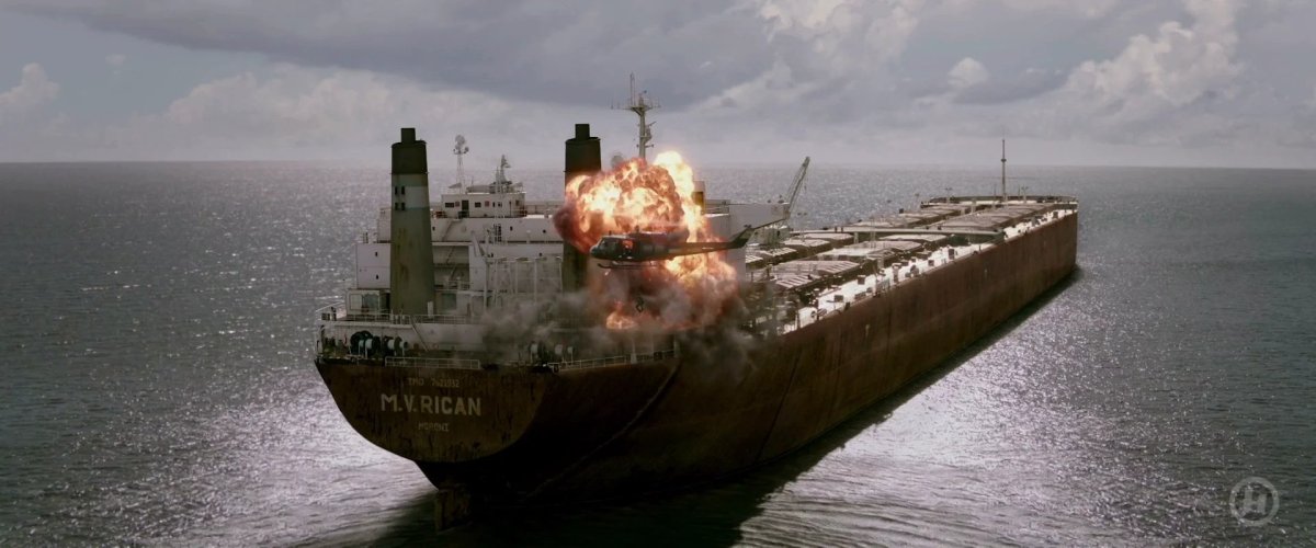 M V Rican судно план побега