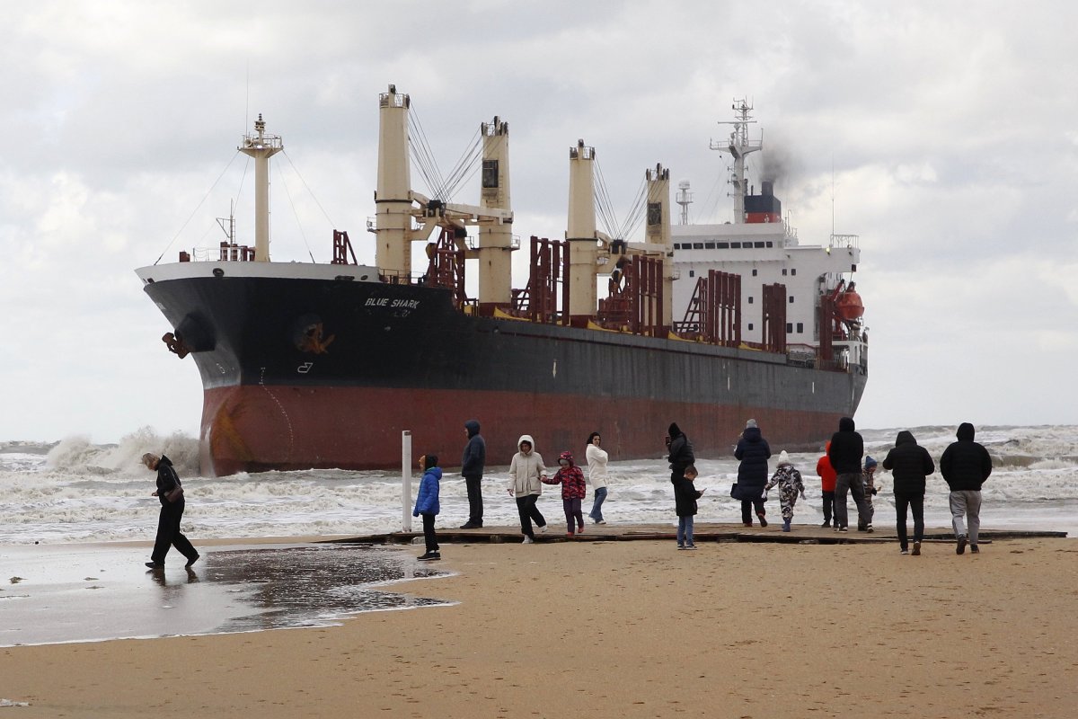 Сухогруз в Анапе