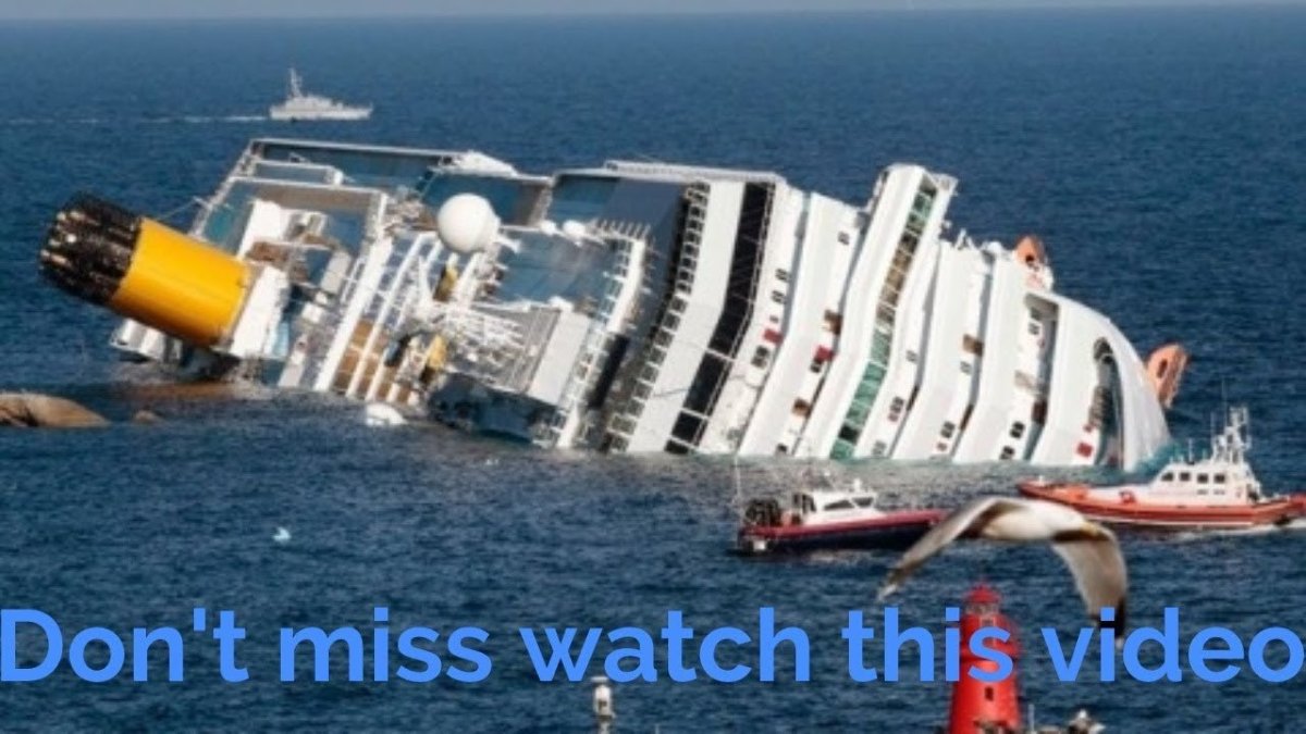 Коста Конкордия крушение