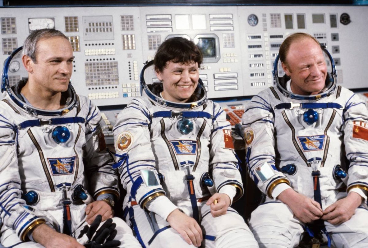 Союз т 12 Джанибеков Савицкая волк