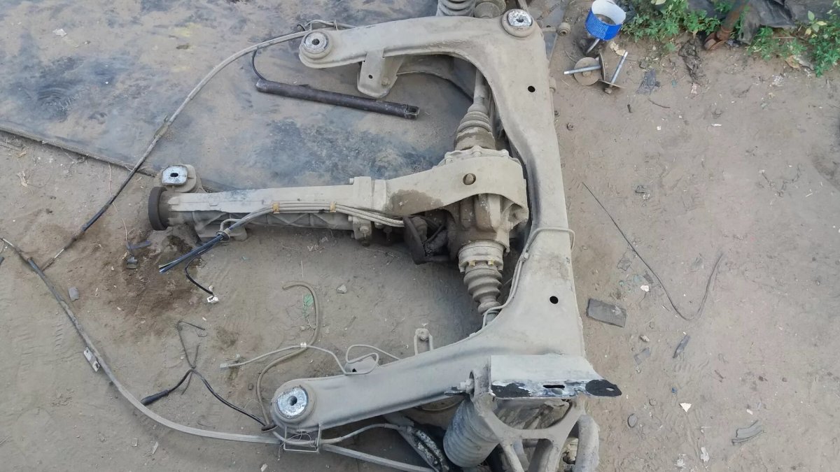 Audi 80 quattro задняя подвеска