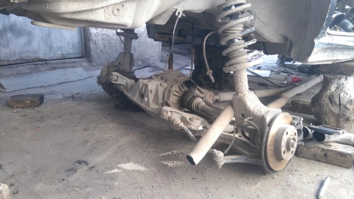 Audi 90 задняя подвеска