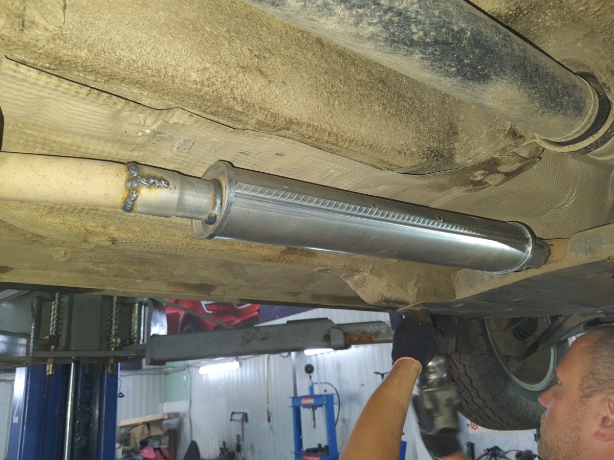 Опора под катализатор Рено Клио