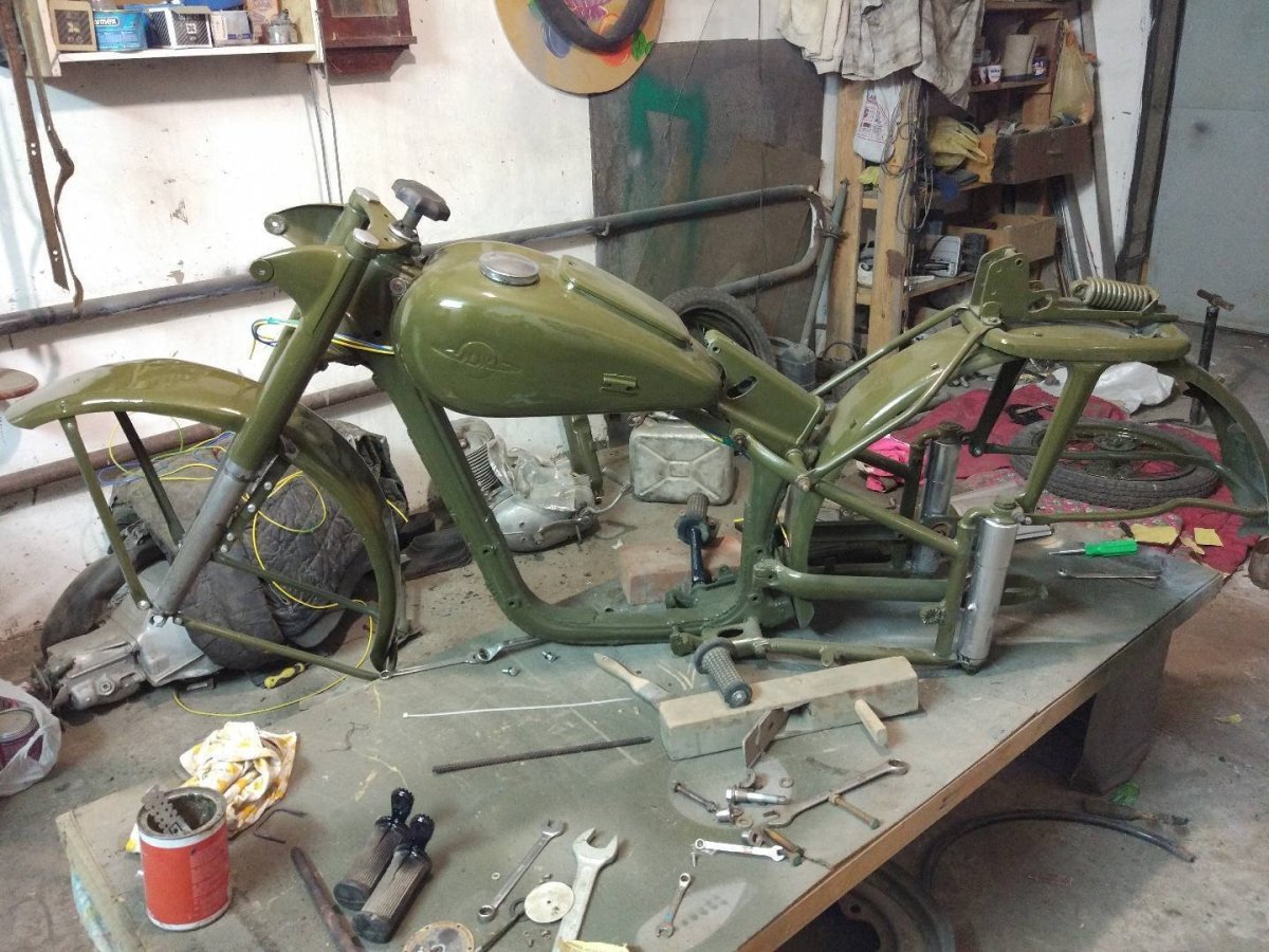 ИЖ 49 реставрация