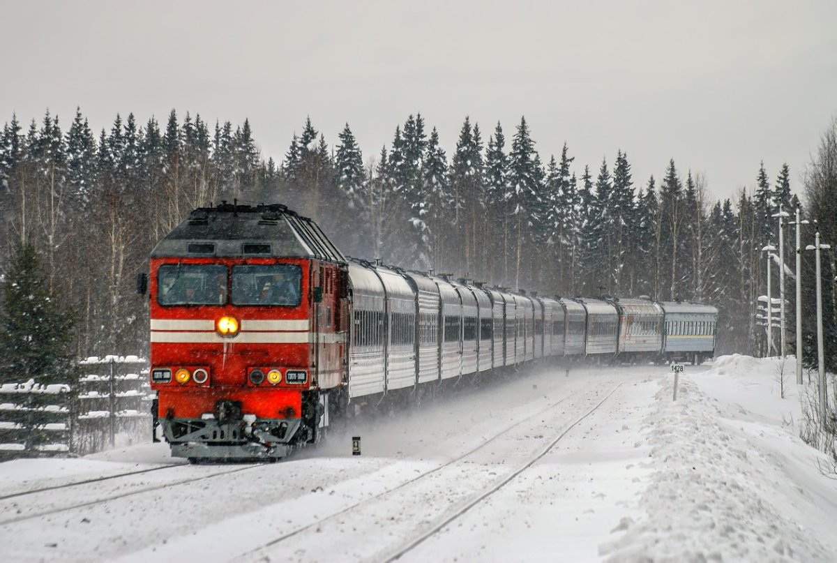 Поезд электровоз