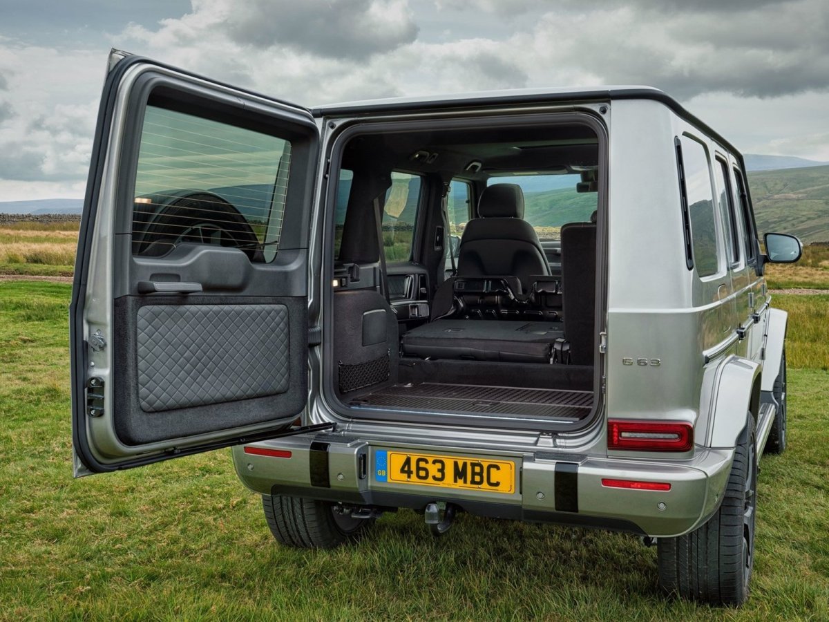 Mercedes Benz g63 AMG сзади