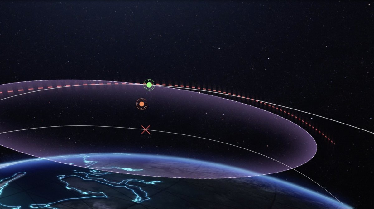 Земля с геостационарной орбиты