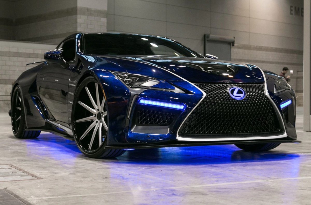 Лексус LC 500 черный