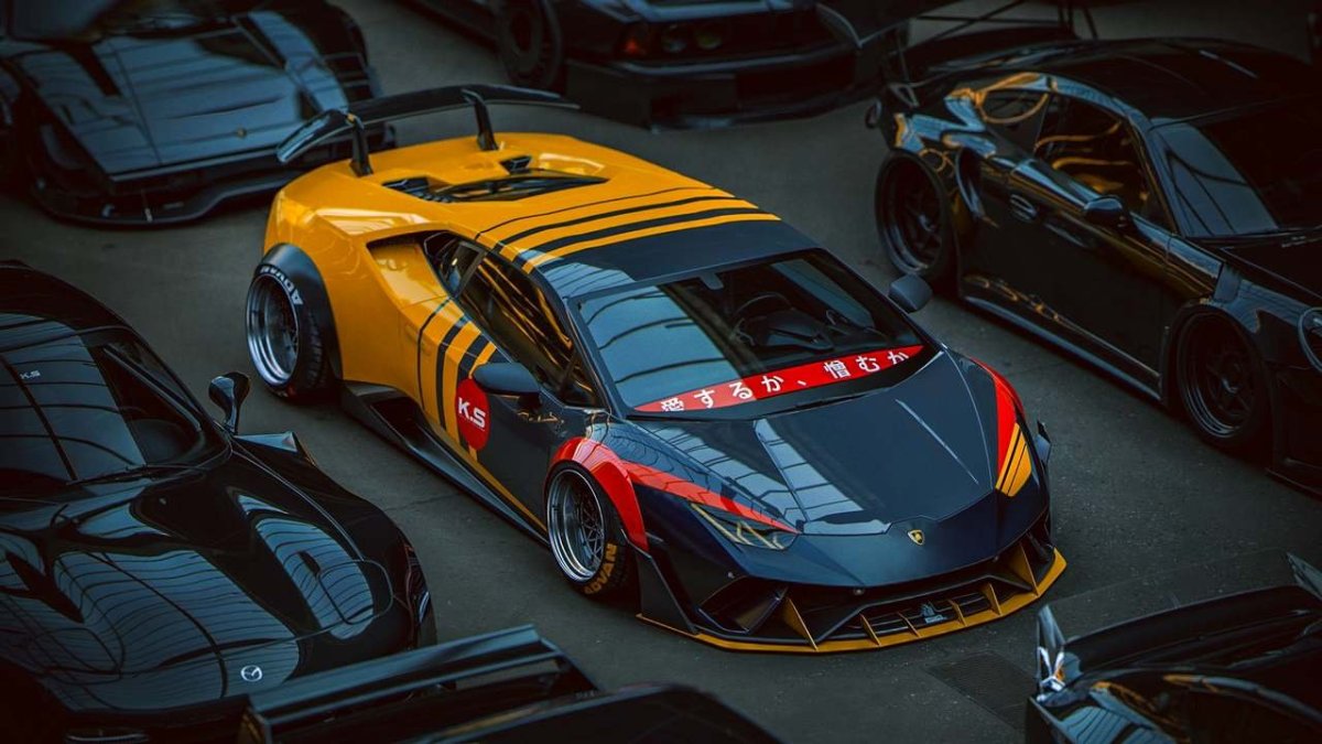 Винил на Ламборгини Хуракан