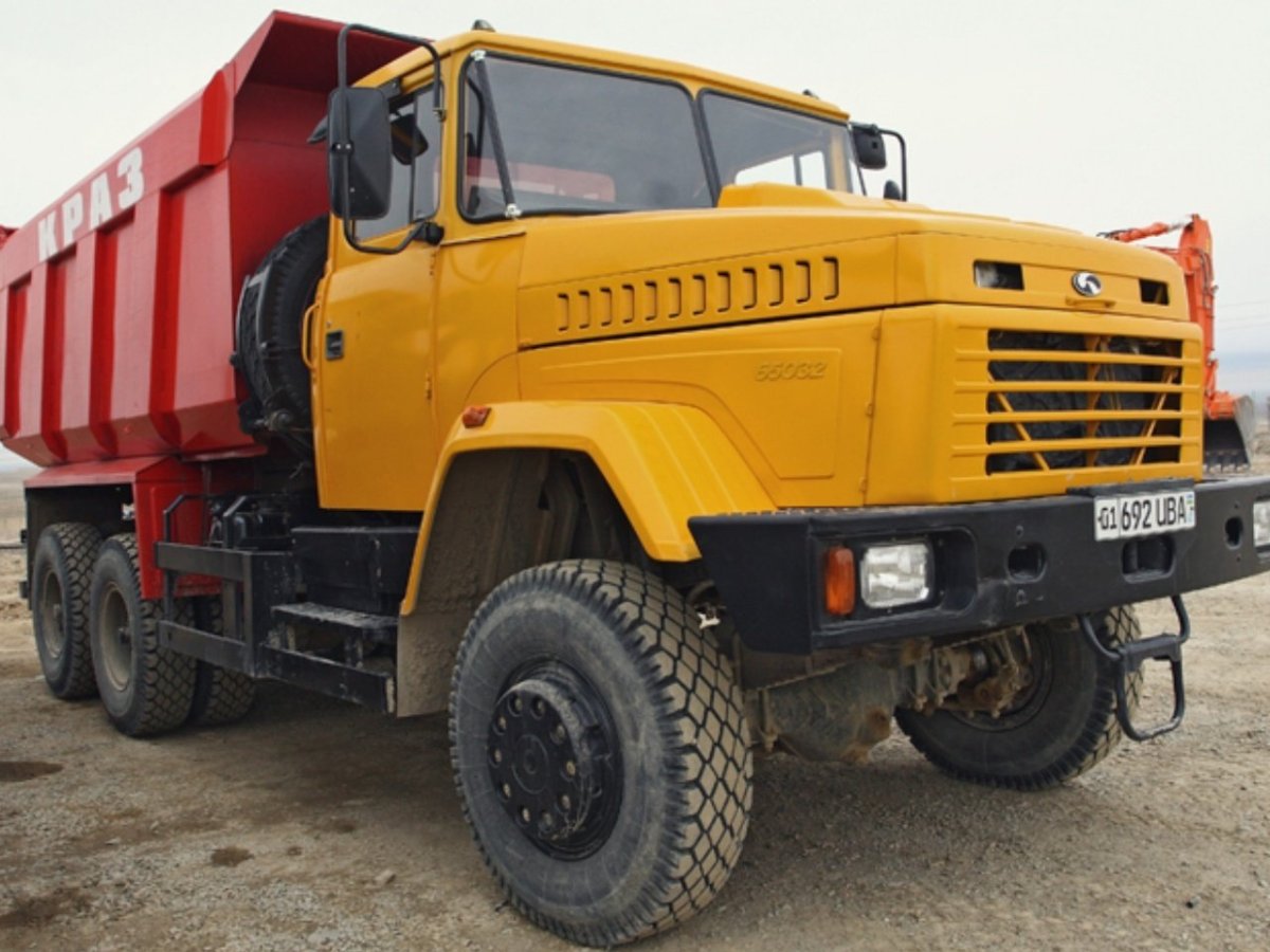 КРАЗ самосвал 6х6 новый 65032