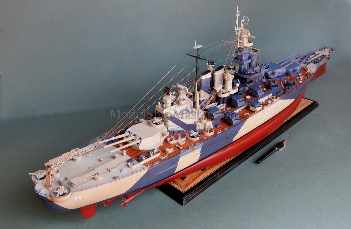 North Carolina линкор 1947 модель