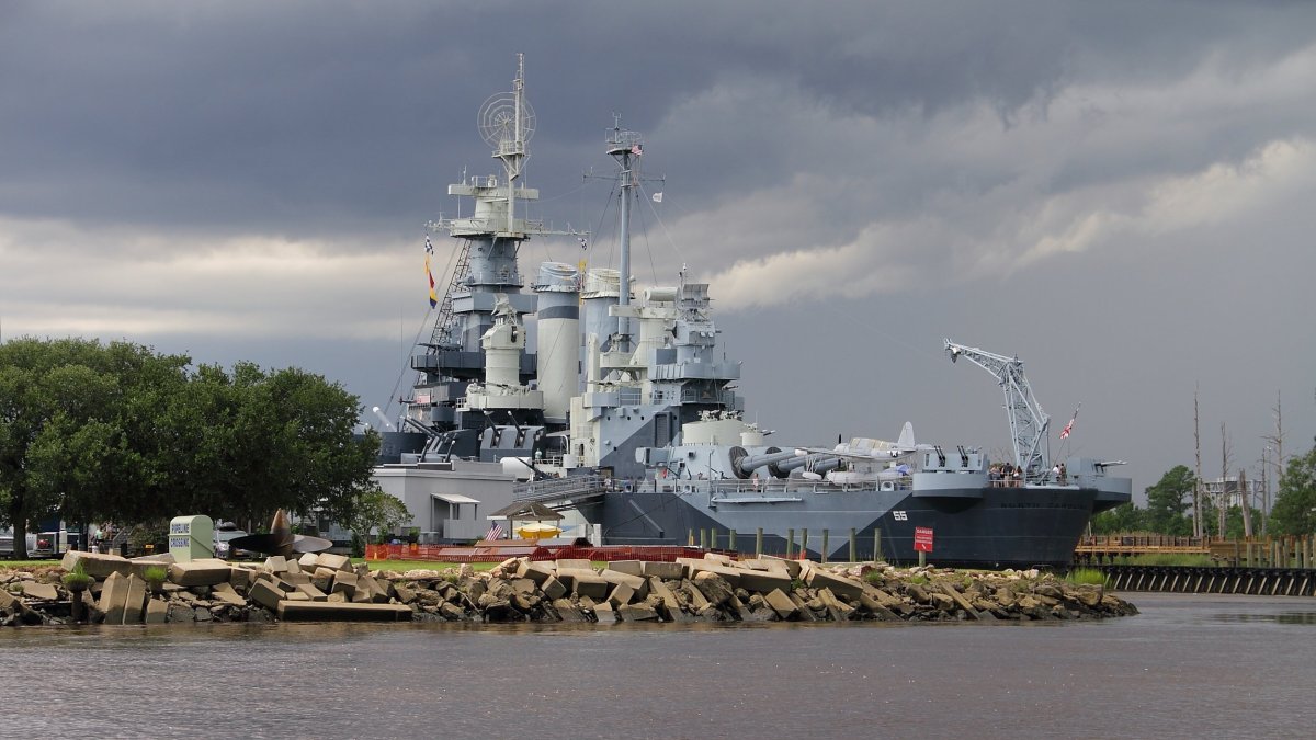 Линкор Северная Каролина музей