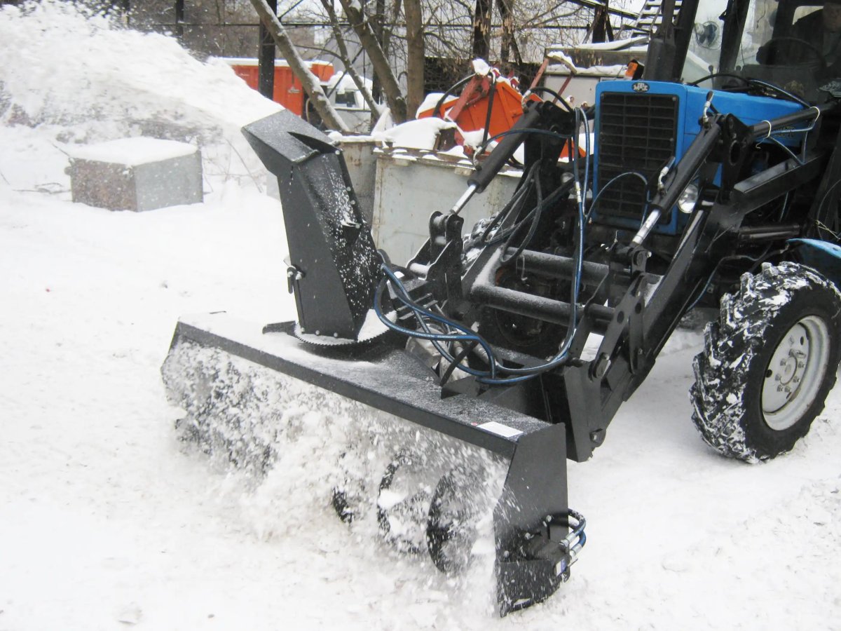Снегоротор на МТЗ-82
