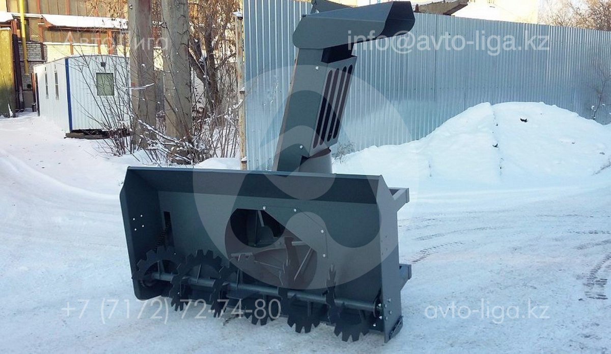 Снегоочиститель на базе танка