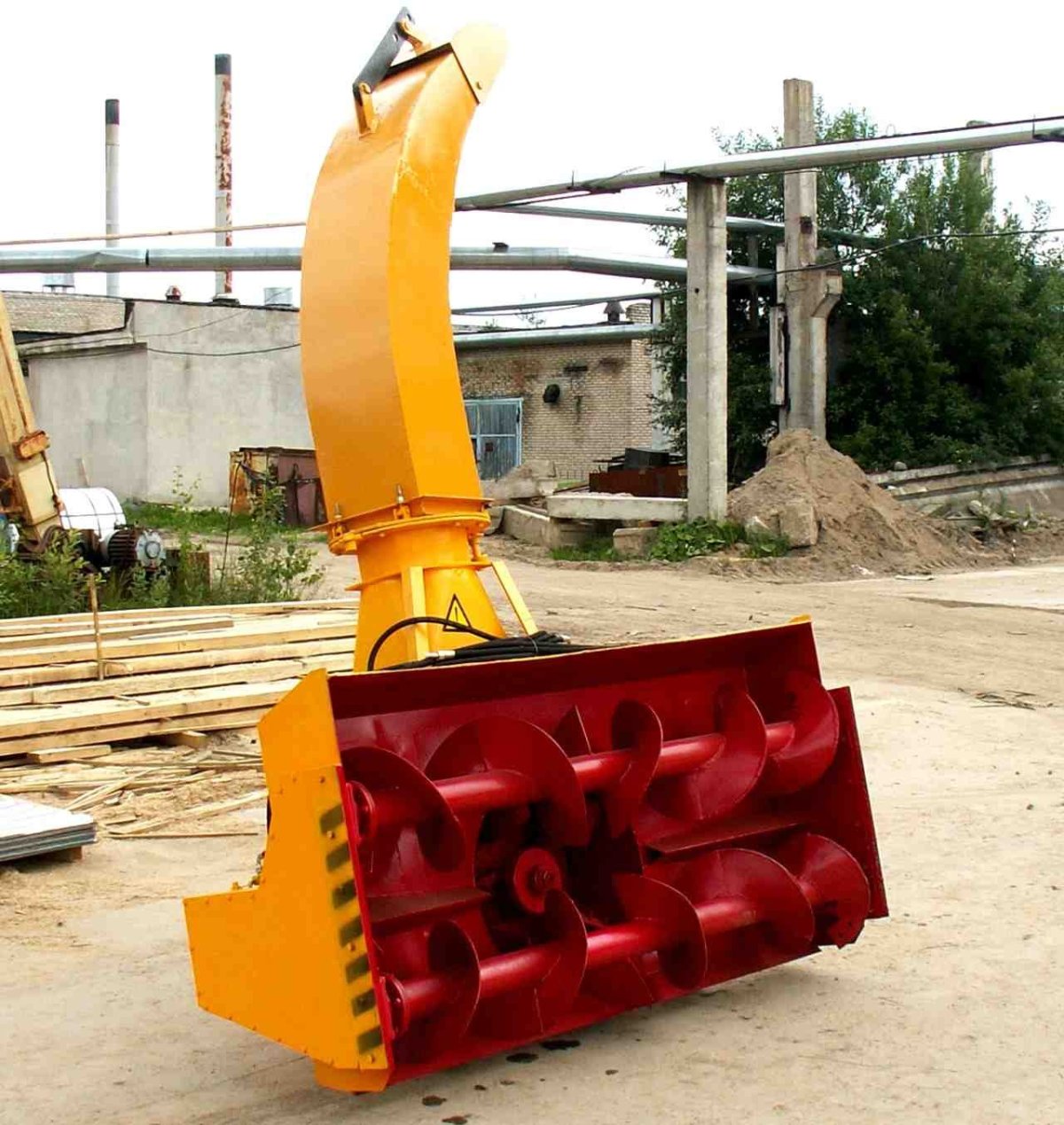 ШРК 2.0 снегоочиститель шнекороторный на базе МТЗ