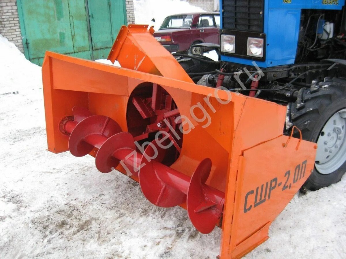 Шнекороторный снегоочиститель Schmidt TS-10000-7