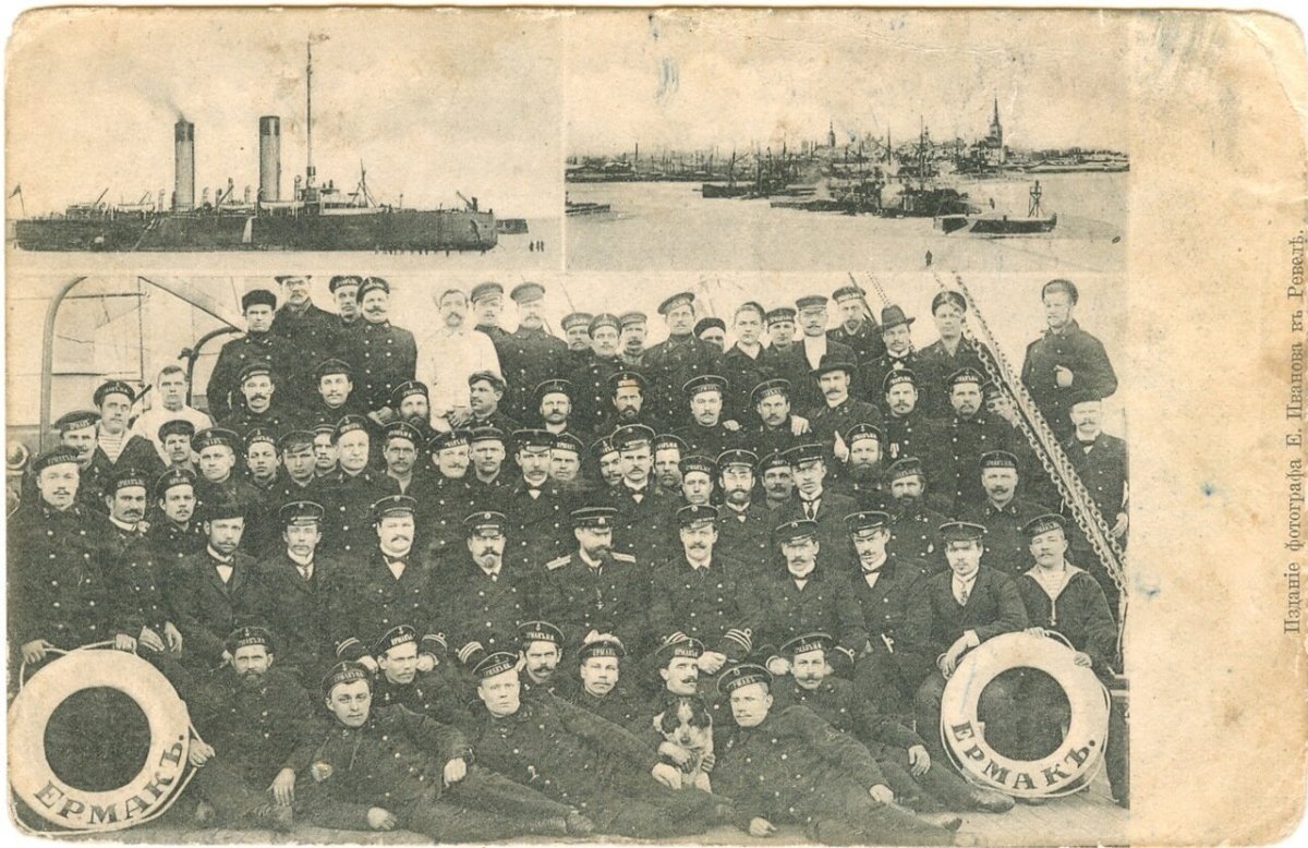 Ермак ледокол, 1898 экипаж