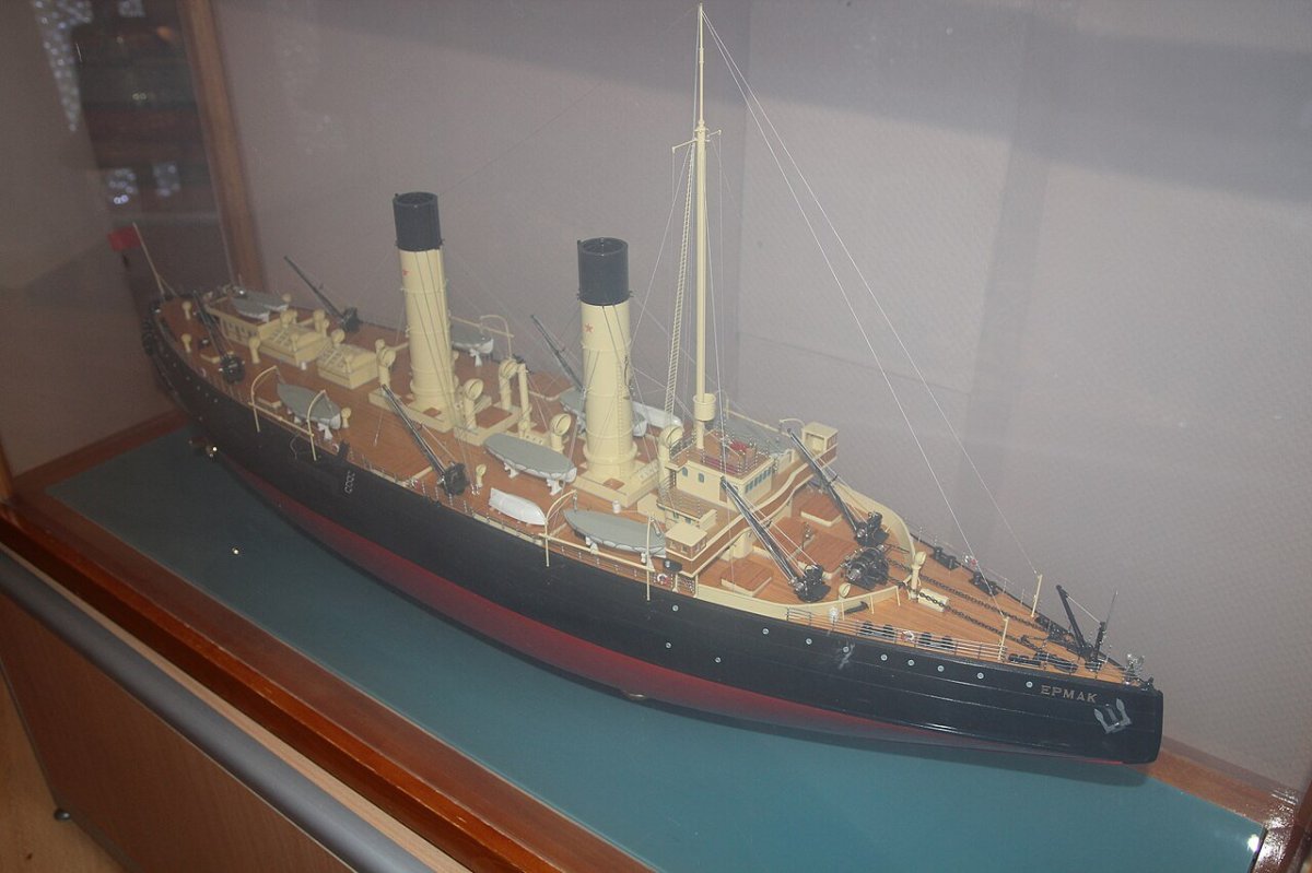 Ледокол Ермак 1898 модель