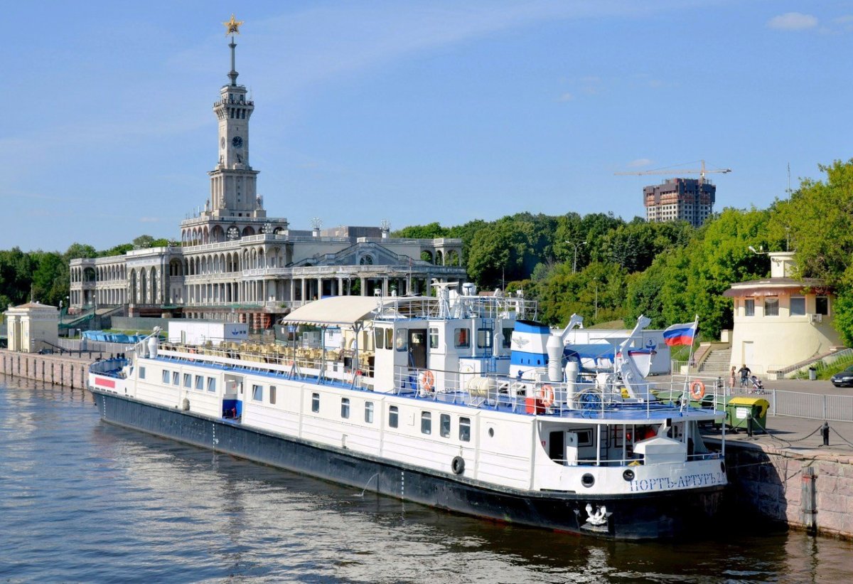 Порт Артур теплоход Северный Речной вокзал