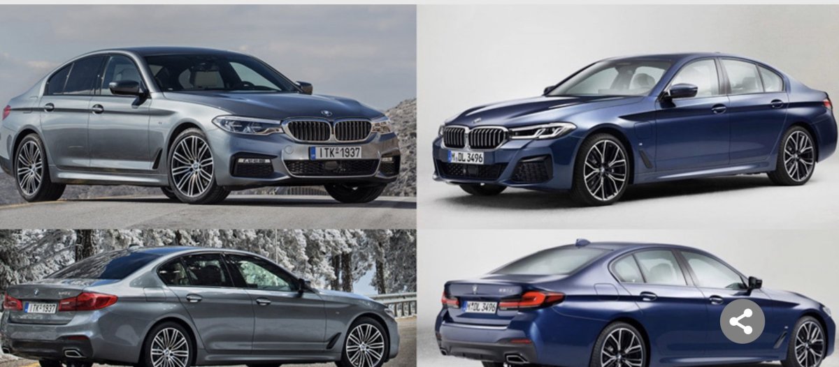 BMW g30 Рестайлинг