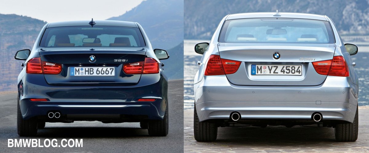 BMW e90 Рестайлинг и дорестайлинг
