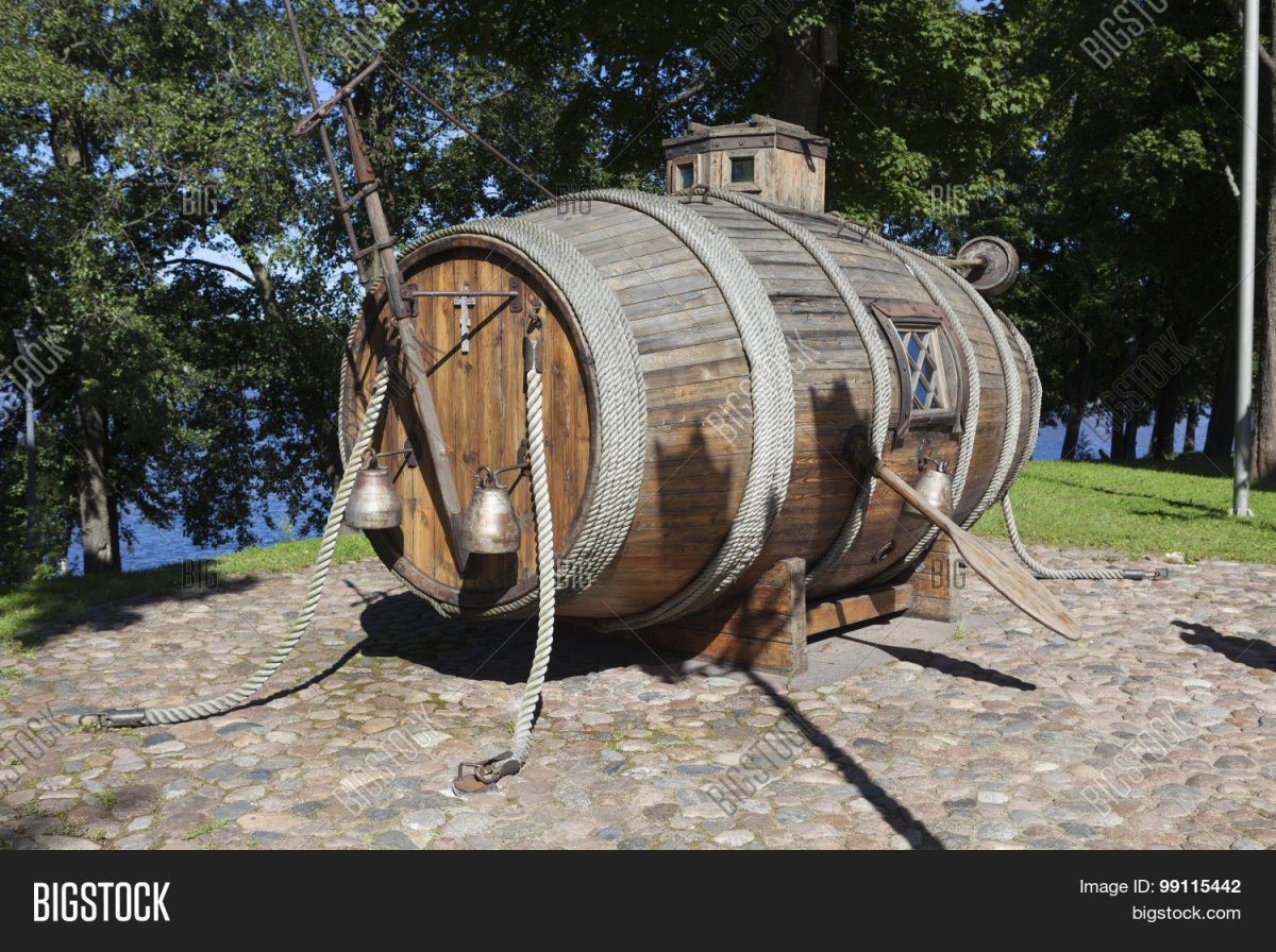 Первая подводная лодка в Сестрорецке